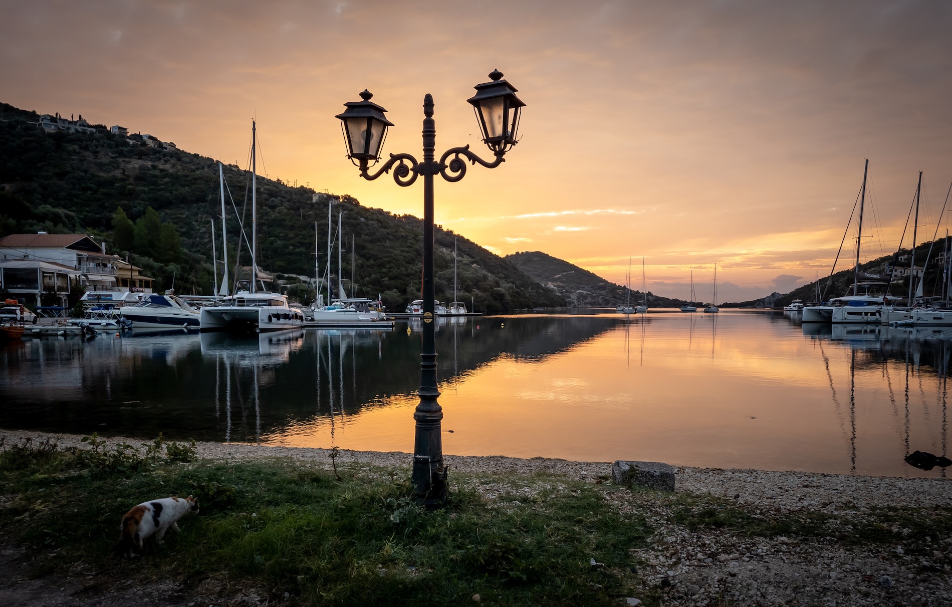 Autumn in Sivota, Lefkada Autumn in Sivota, Lefkada